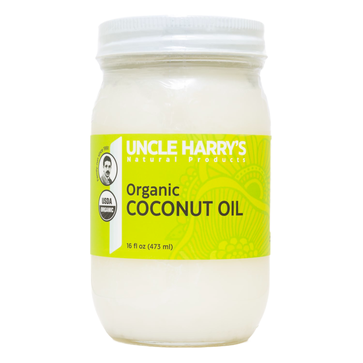 Uncle Harry's Coconut Oil - 16 fl oz