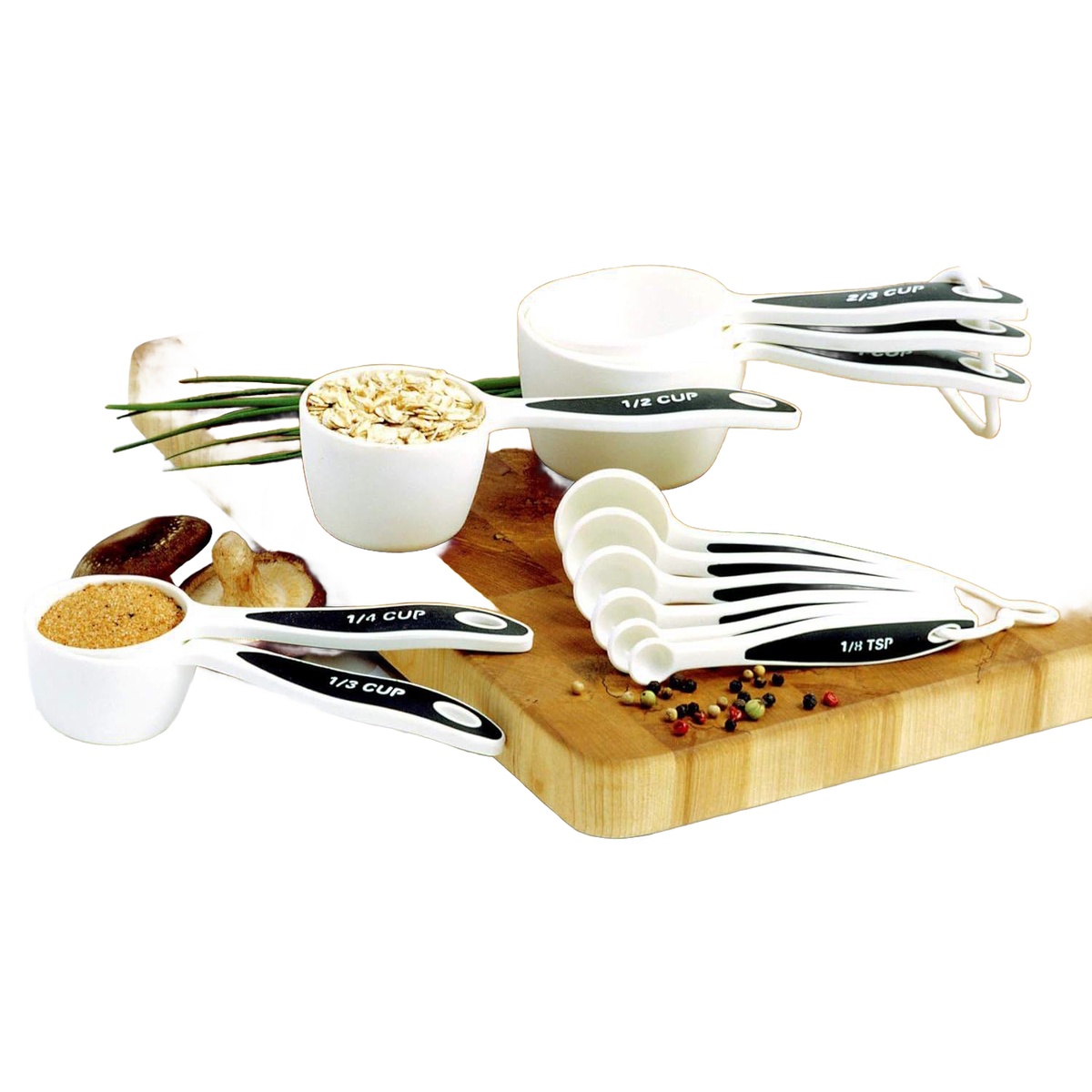 Measuring Cups and Spoons - Set of 12