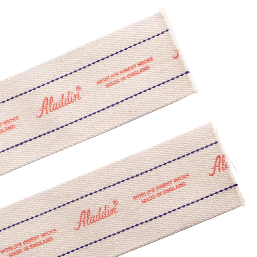 Flat Wicks for Oil Lamps