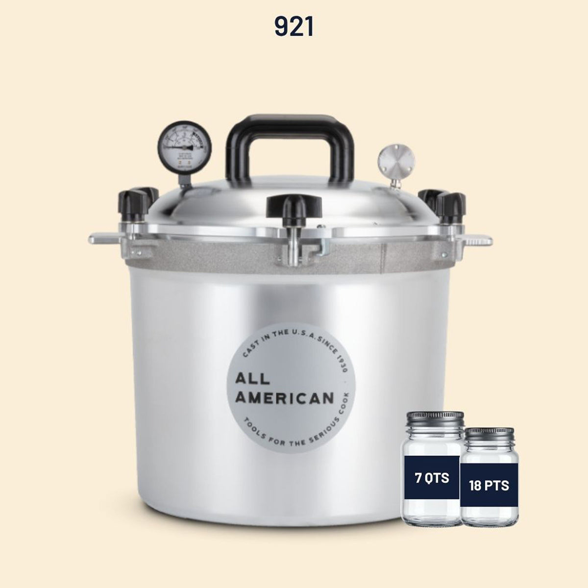 All American 21-1/2 qt Pressure Canner / Cooker (USA)