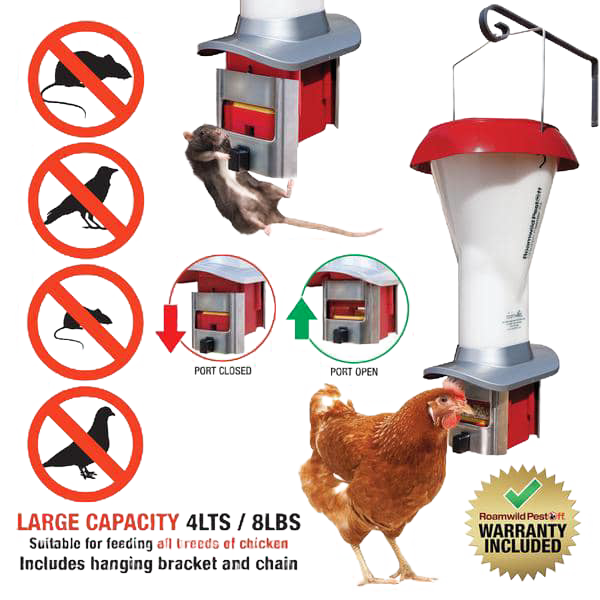 Roamwild PestOff Chicken Feeder Kit