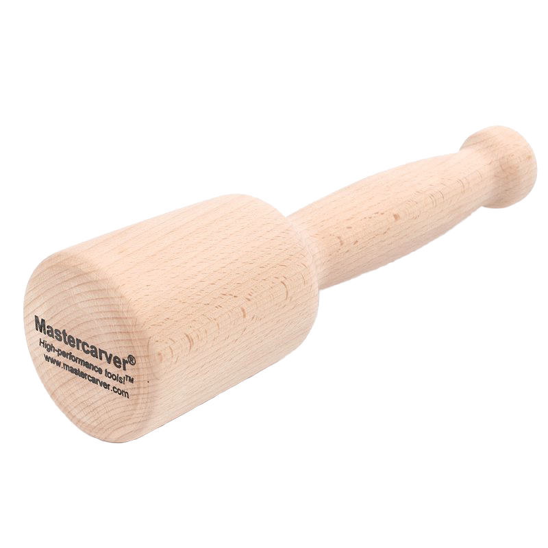 Natural Hardwood Carver's Mallet