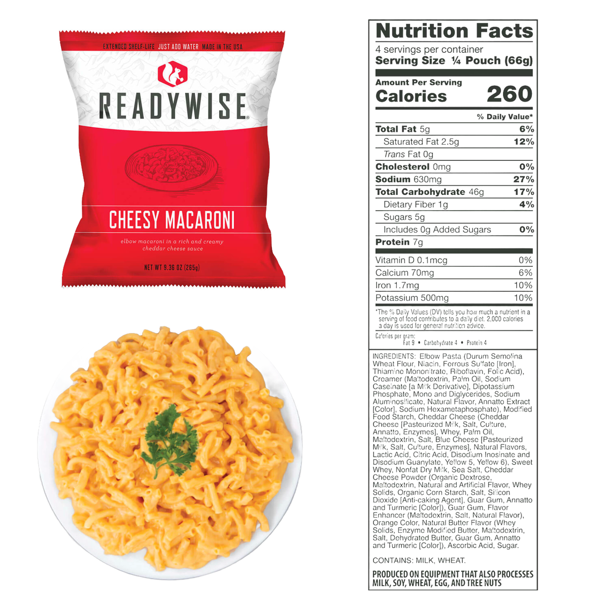 ReadyWise 7-Day Emergency Food Supply Ready Grab Bag
