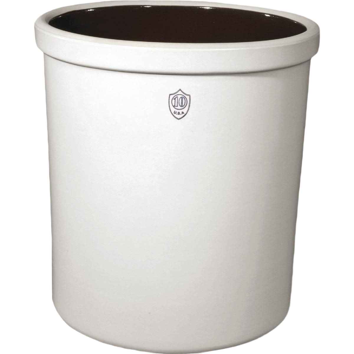 10 Gallon Numbered Stoneware Crock