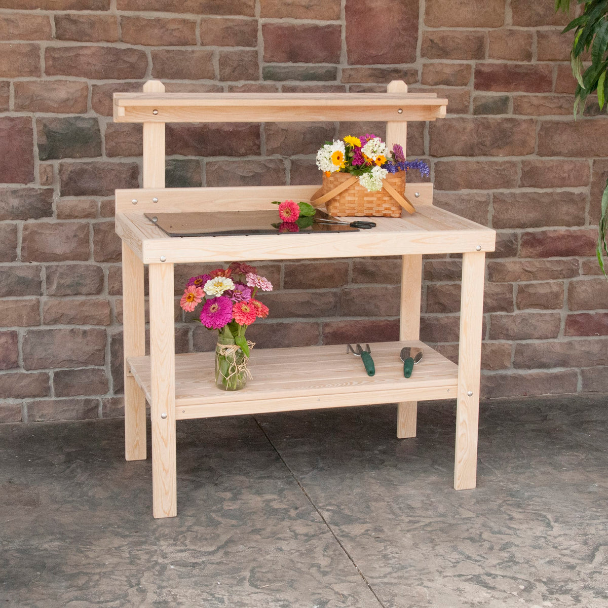 Classic Cypress Garden Table