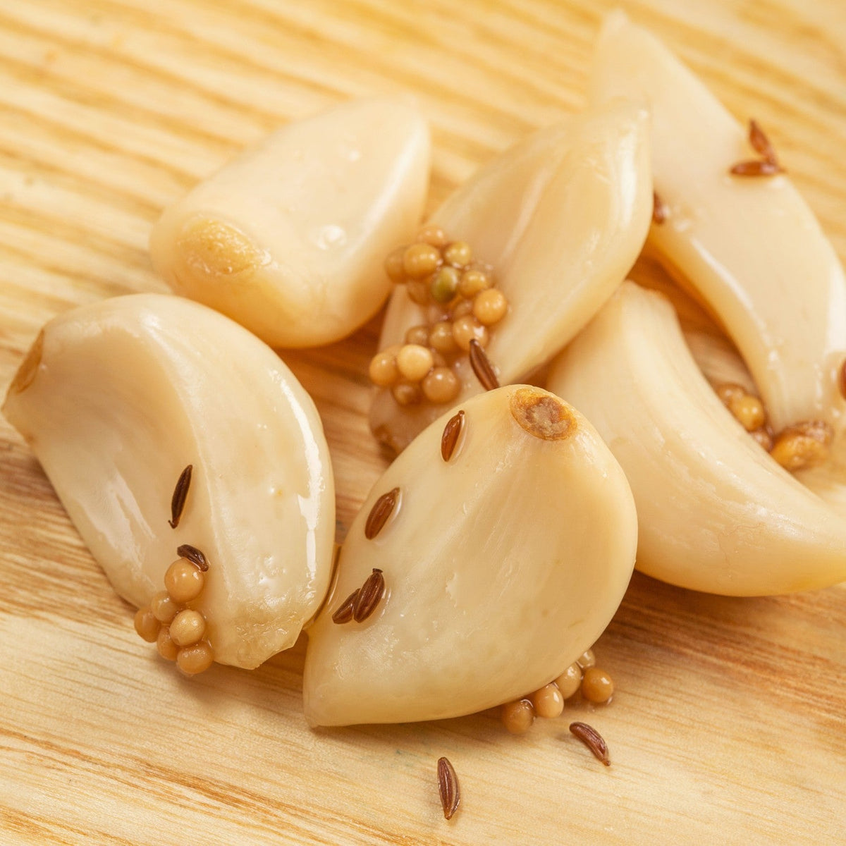 Sweet Pickled Garlic