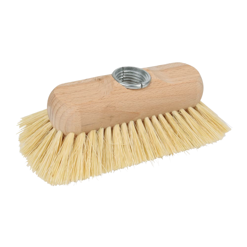Shower and Tub Scrubber Head with Tampico Bristles