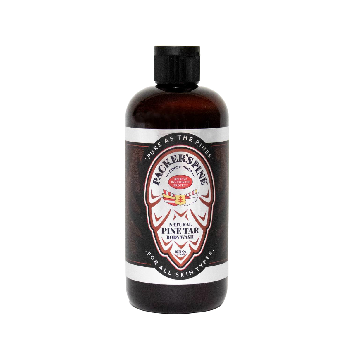 Packer's Pine Tar Body Wash (16 fl oz)