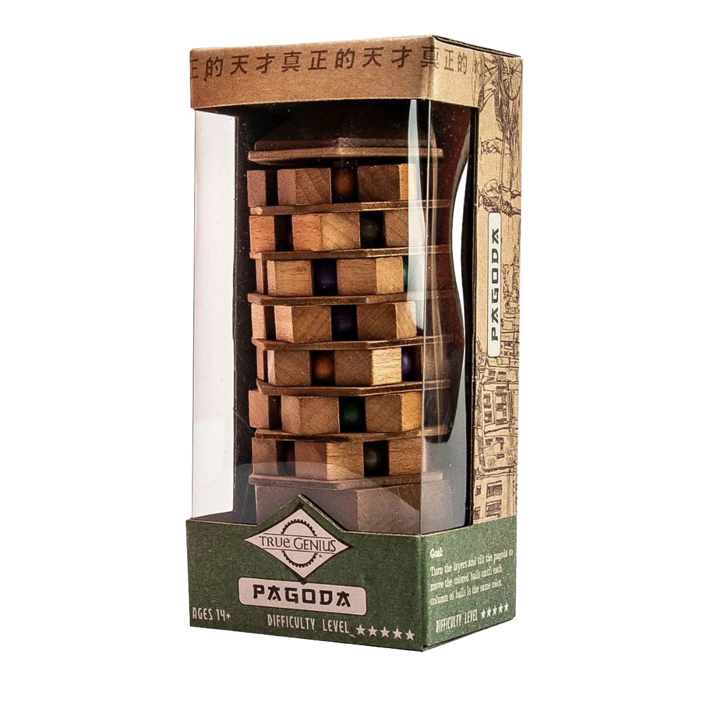 Chinese Pagoda Brainteaser Puzzle