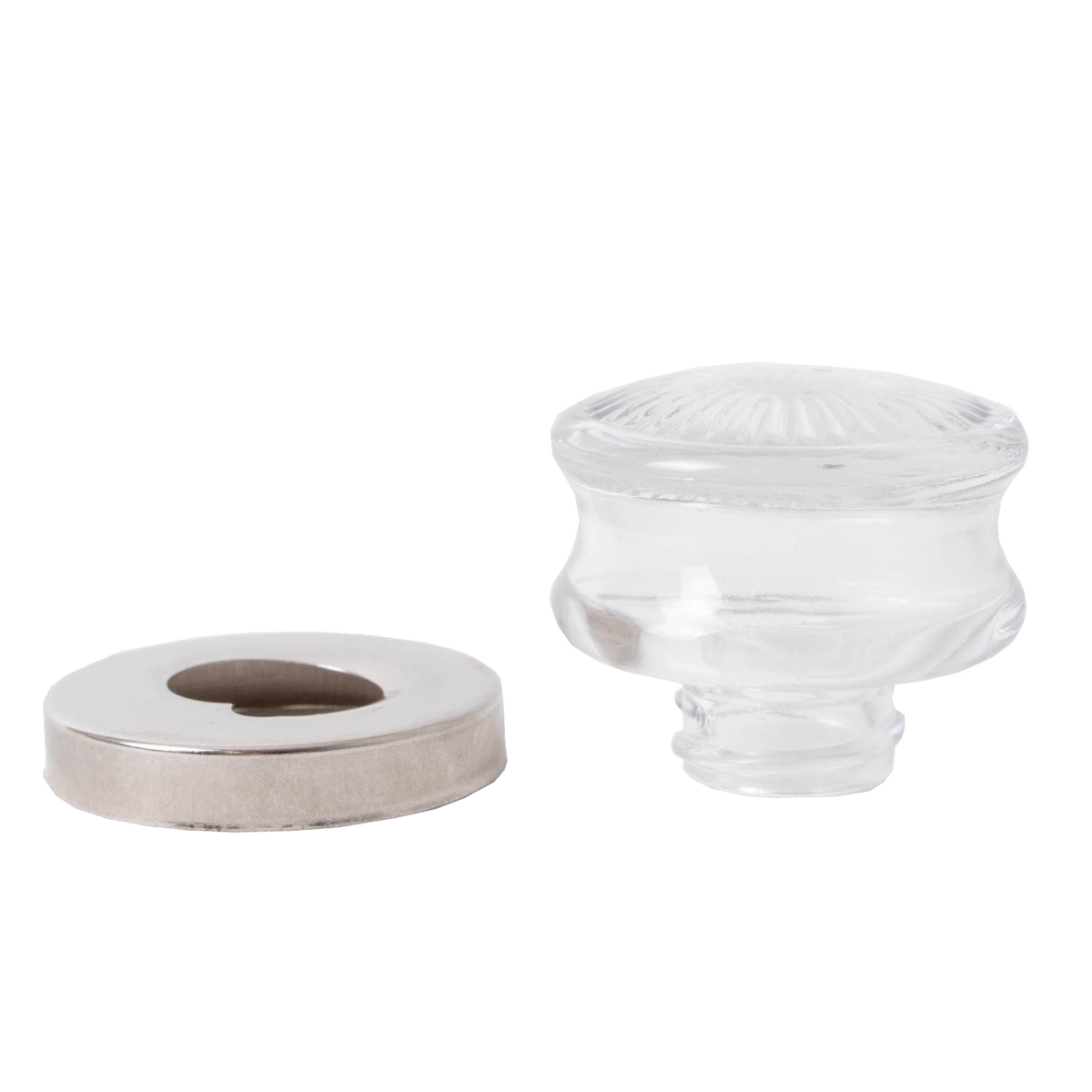 Glass Percolator Tops - Set of 2