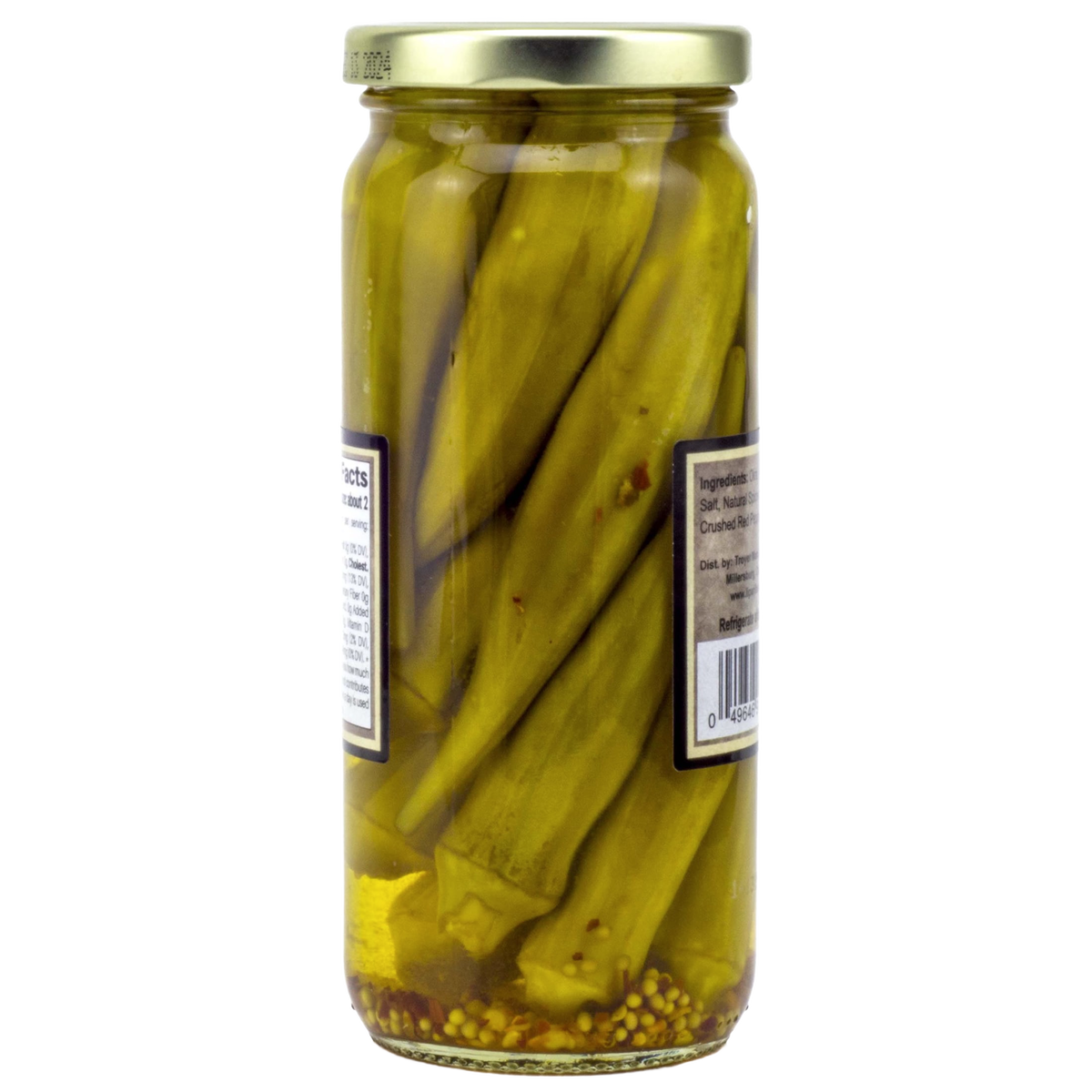 Pickled Hot Okra - 2 Jars