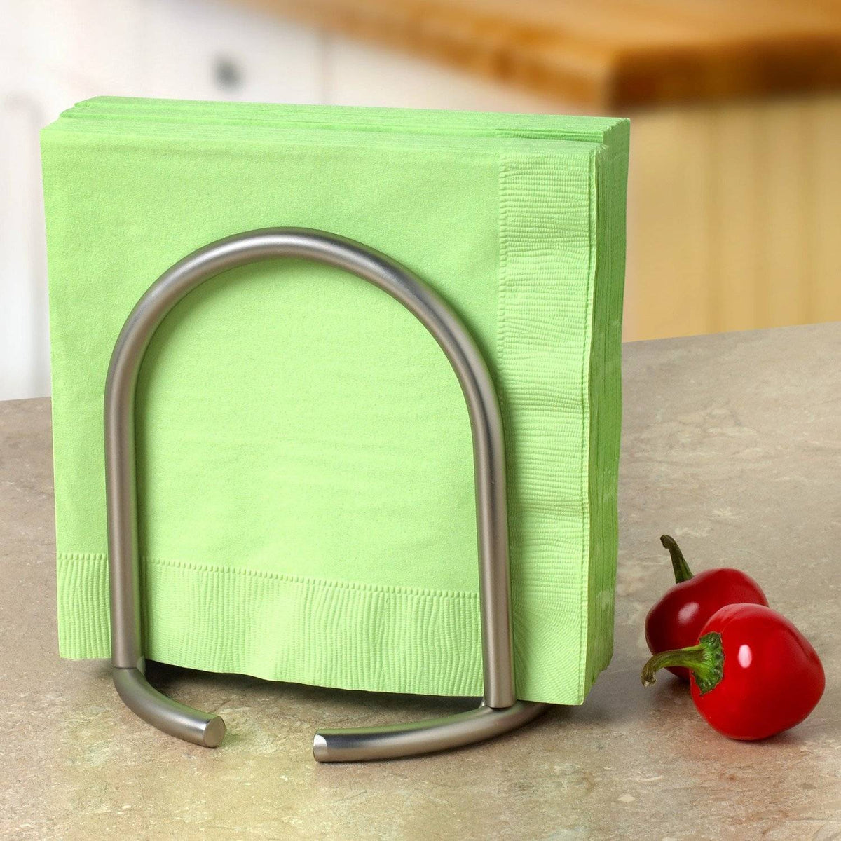 Spectrum Euro Napkin Holder - Stainless Steel