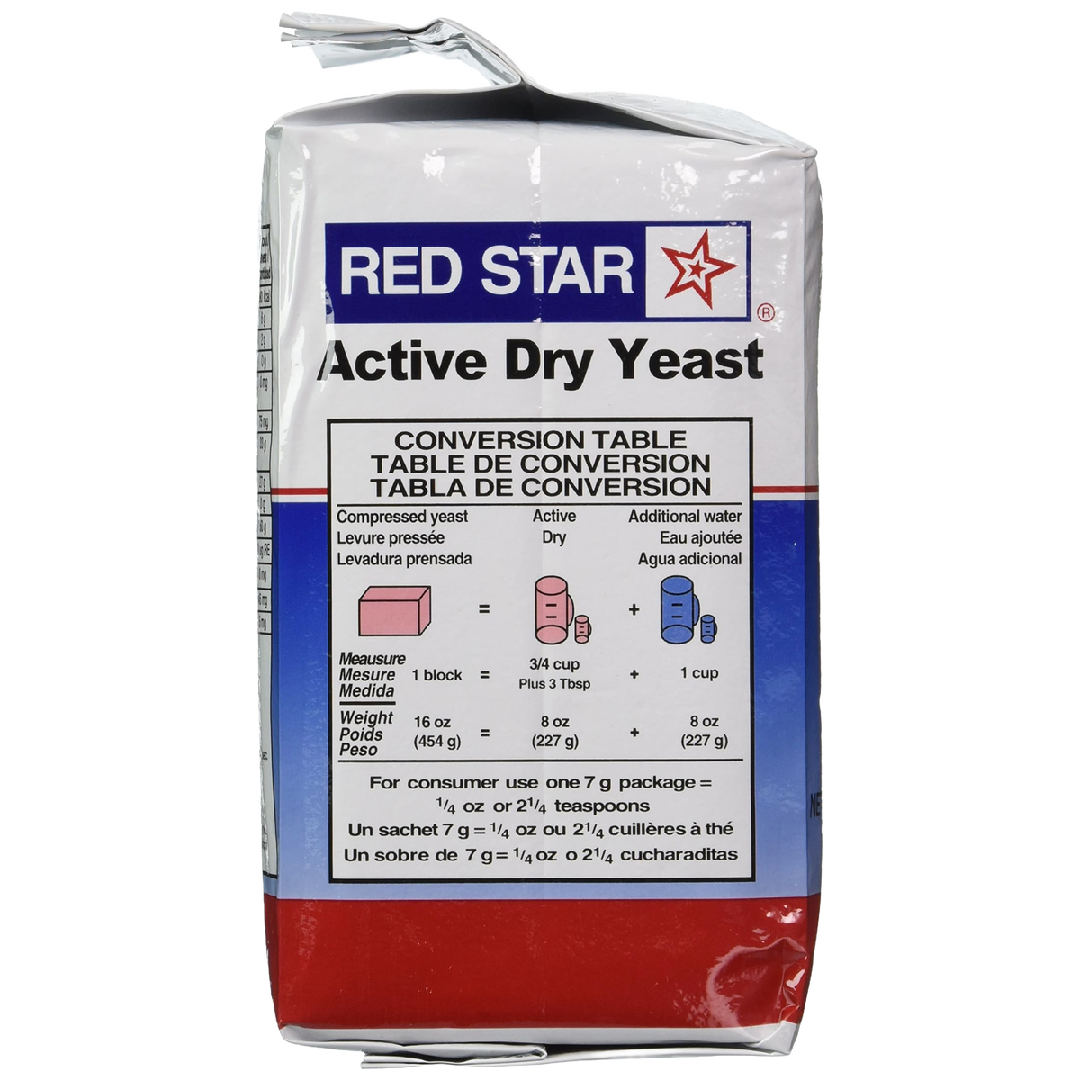 Red Star Active Dry Yeast 16 oz (1 lb)
