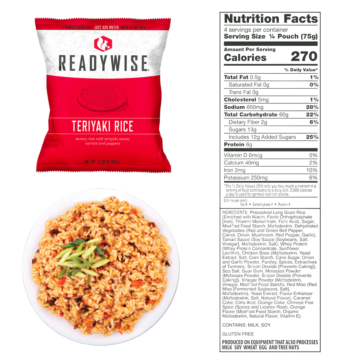 ReadyWise 7-Day Emergency Food Supply Ready Grab Bag