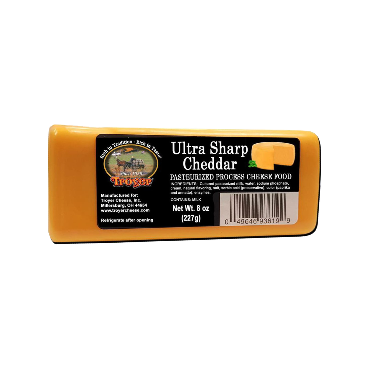 Shelf-Stable Cheese Food - Two 8-oz Packs