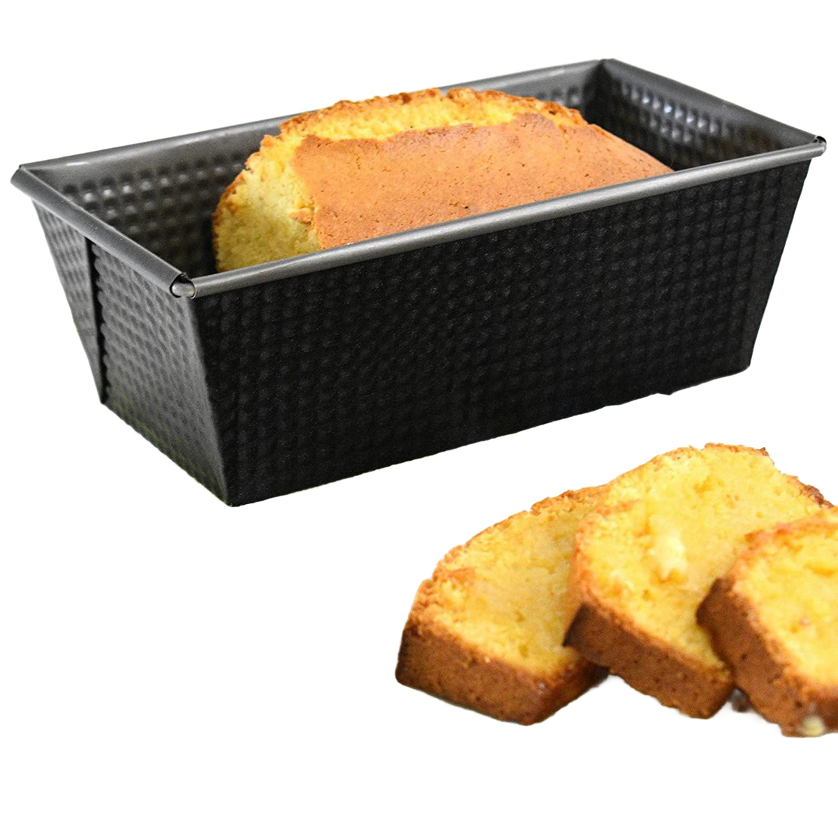 Bread Loaf Pan - Non-Stick Heavy Gauge Steel