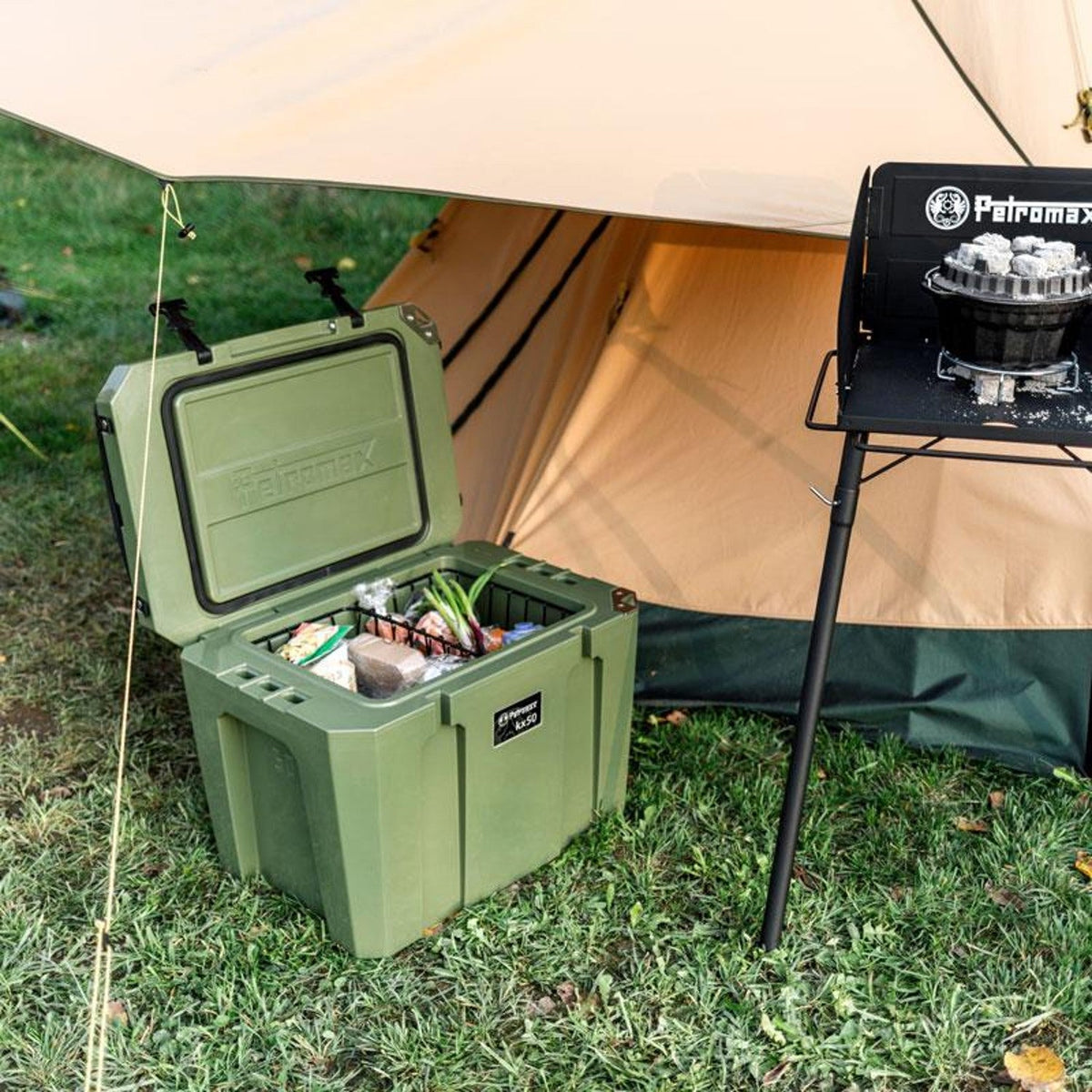 Petromax Cooler Box - 52.8 Qt (Olive)