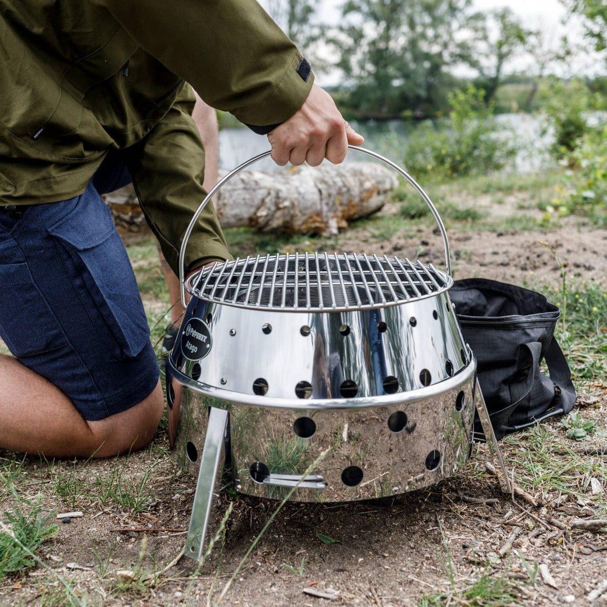 Petromax Atago Camp Grill and Fire Bowl