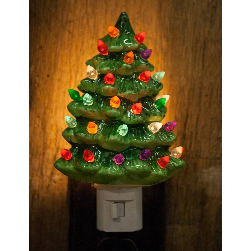 Ceramic Christmas Tree Nightlight