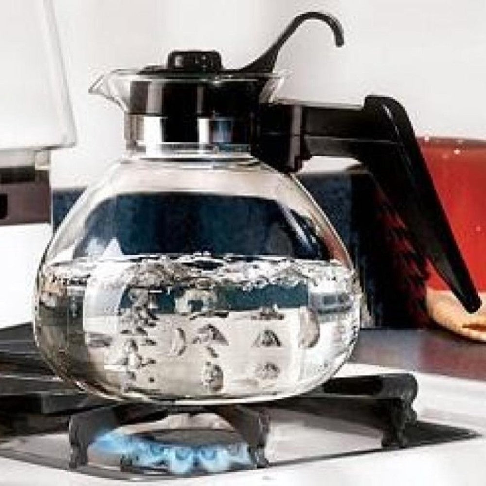Glass Whistling Teakettle