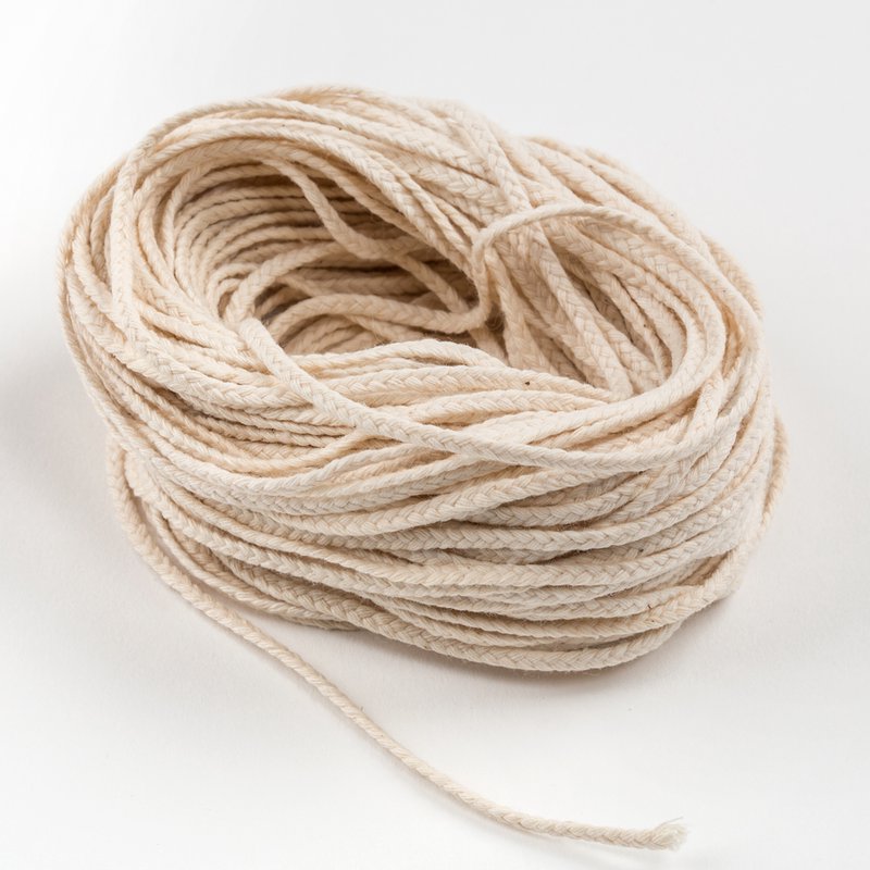 30 Ply Flat-Braid Wicking for Candlemaking