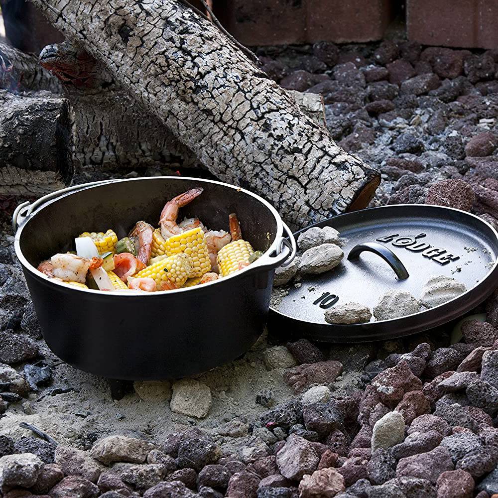 Lodge Cast Iron Camp Dutch Ovens
