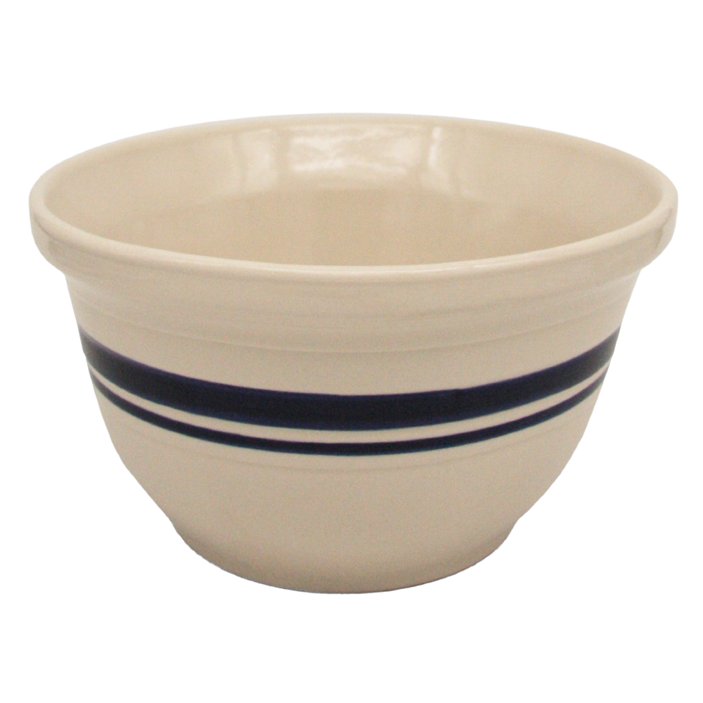 Dominion Stoneware Mixing Bowl - Blue Striped