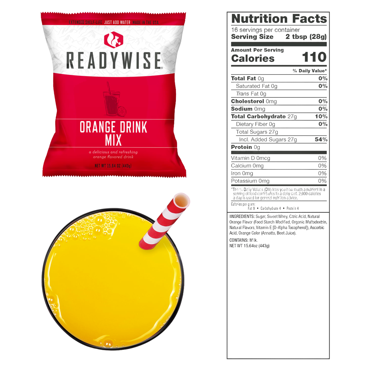 ReadyWise Prepper Pack Emergency Food Bucket (52)