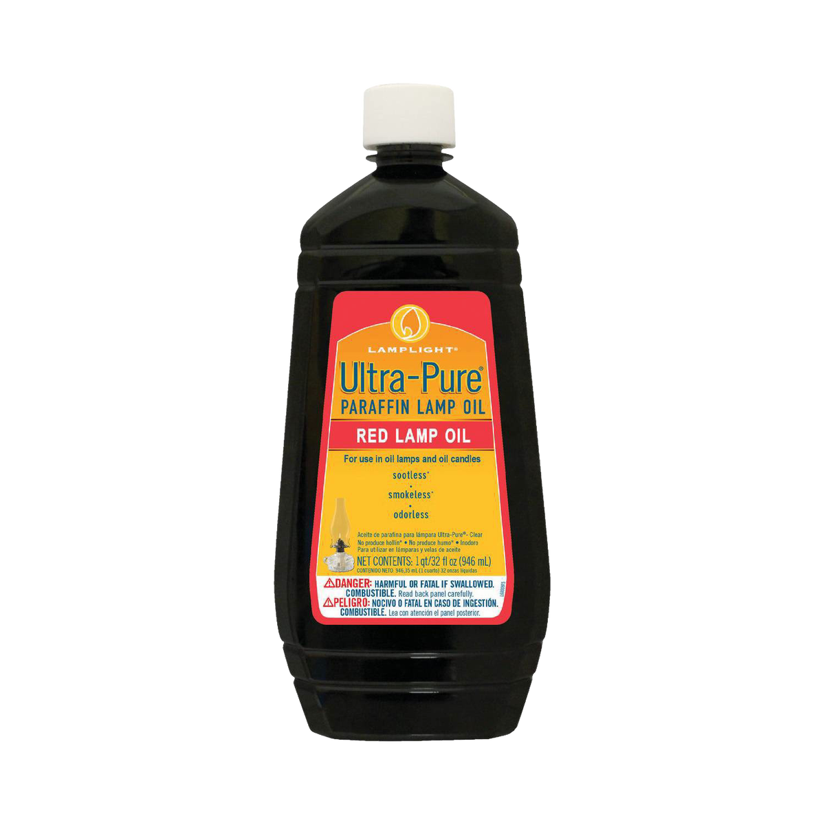 Red Ultra-Pure Paraffin Lamp Oil - 32 oz