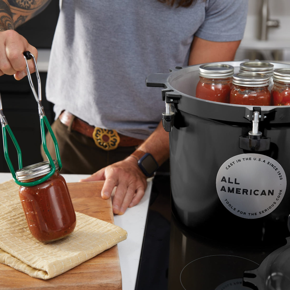 All American 21-1/2 Qt Pressure Canner / Cooker in Color (USA)