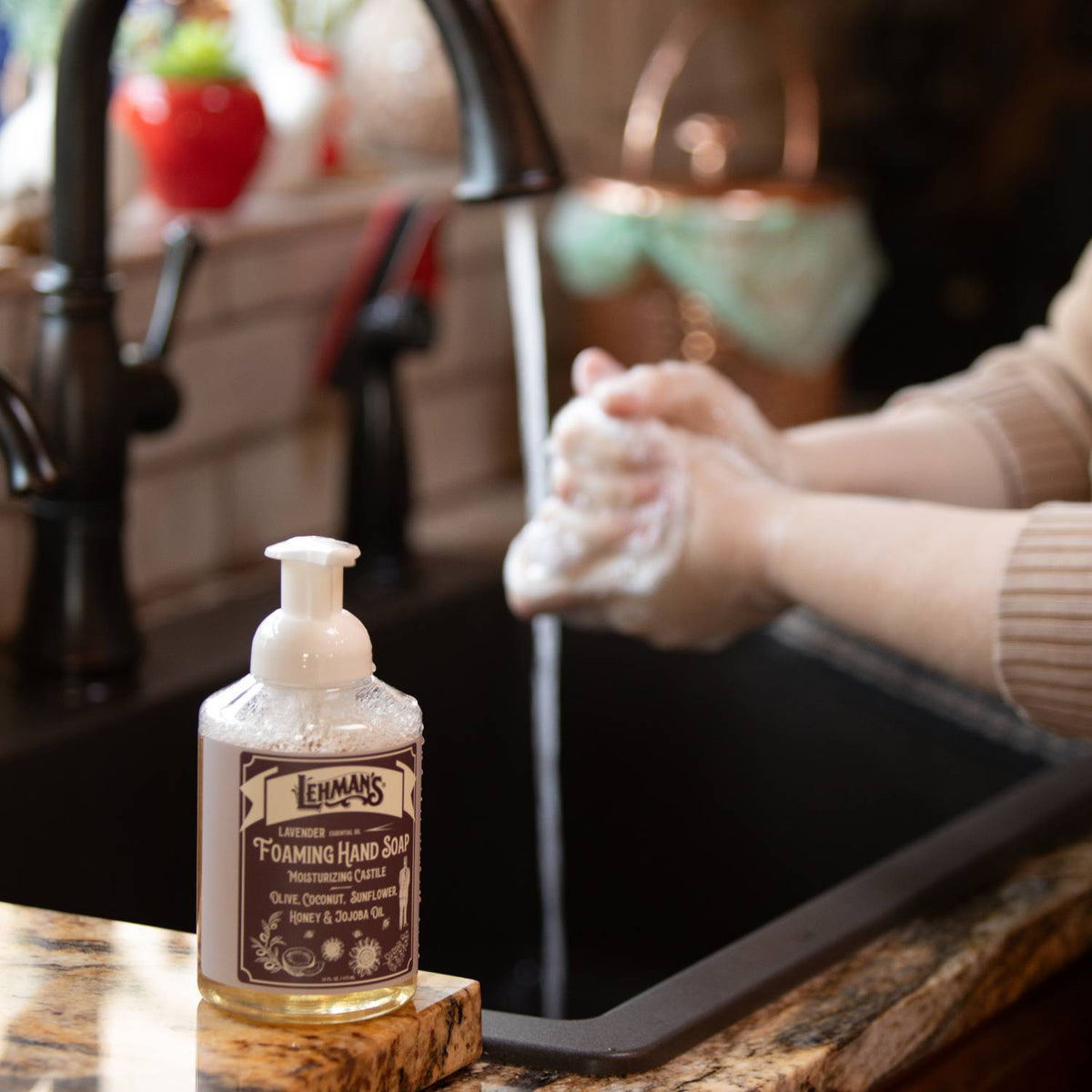 Lehman's Castile Moisturizing Foaming Hand Soap - 16 fl oz