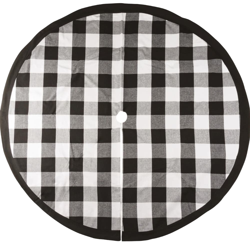Buffalo Check Christmas Tree Skirt - 52"