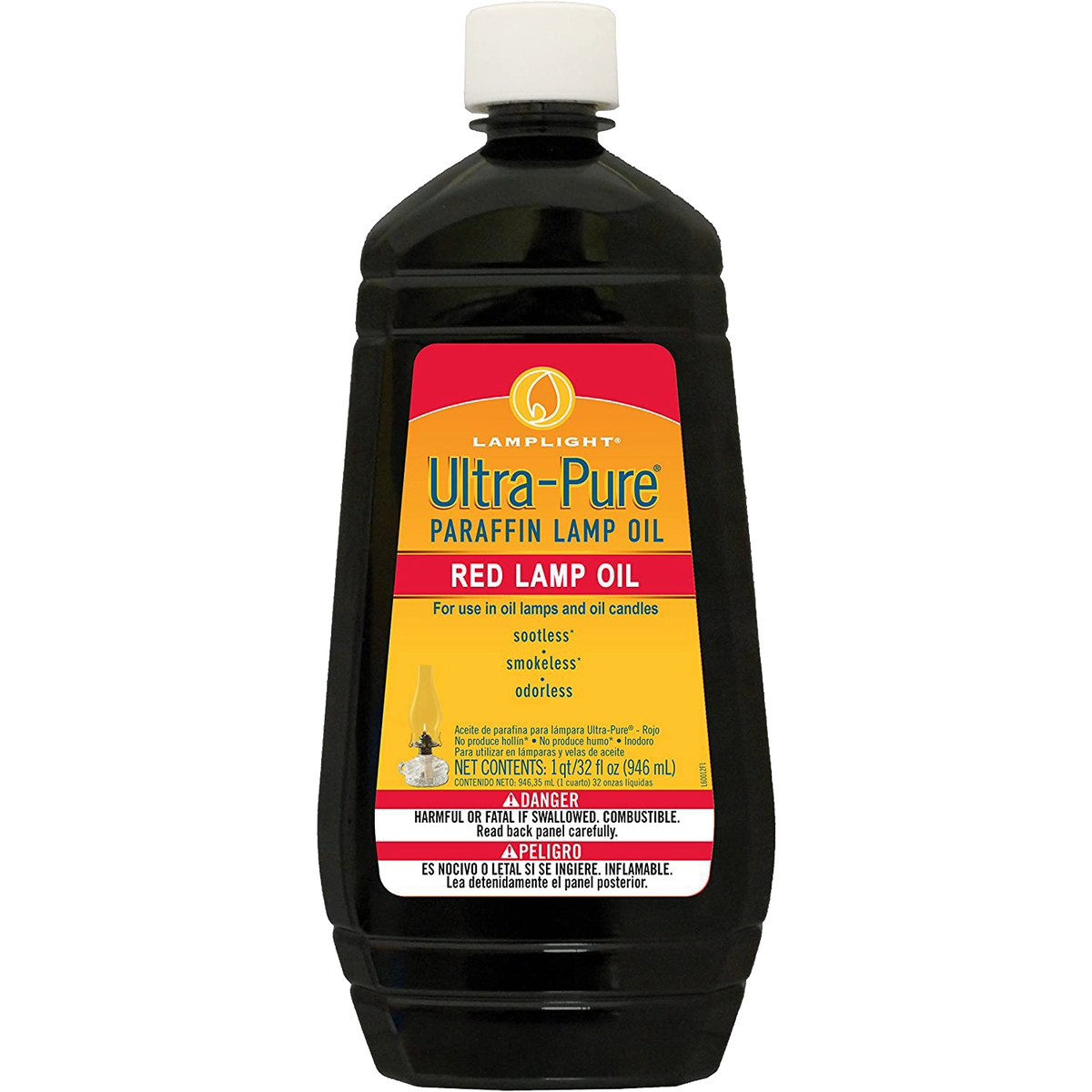 Red Ultra-Pure Paraffin Lamp Oil - 32 oz