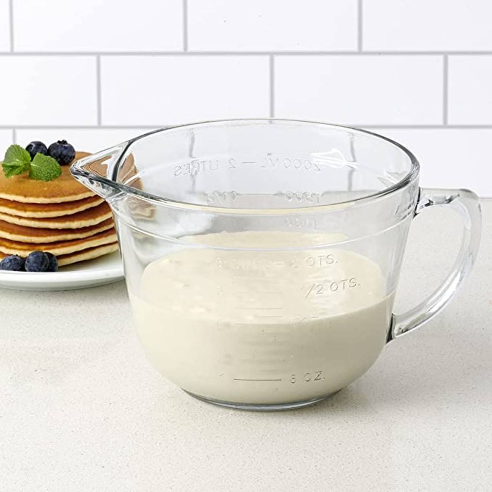 Glass Batter Bowl with Lid