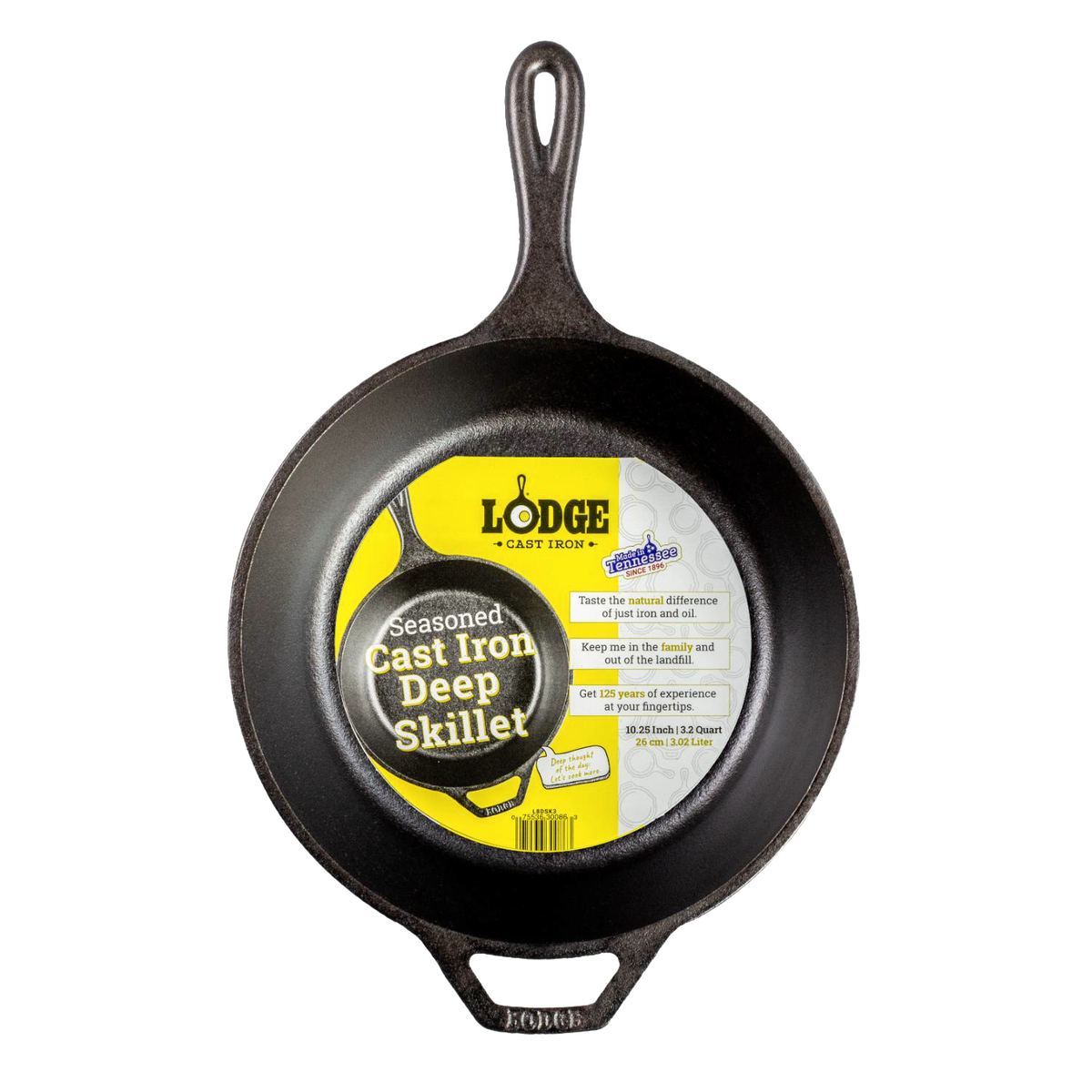Lodge Cast Iron Deep Skillet