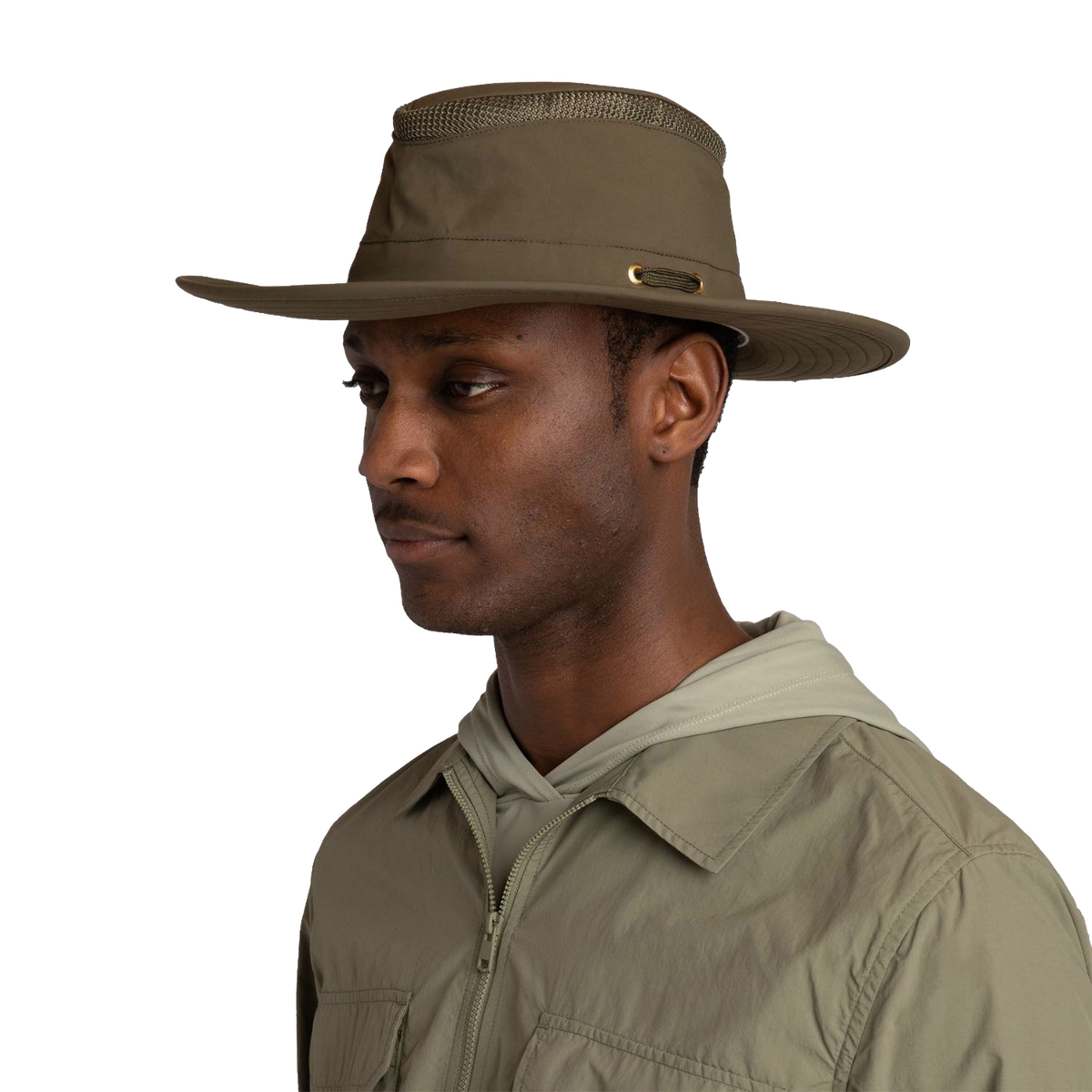 Tilley Airflo Hat - Broad Brim, Olive