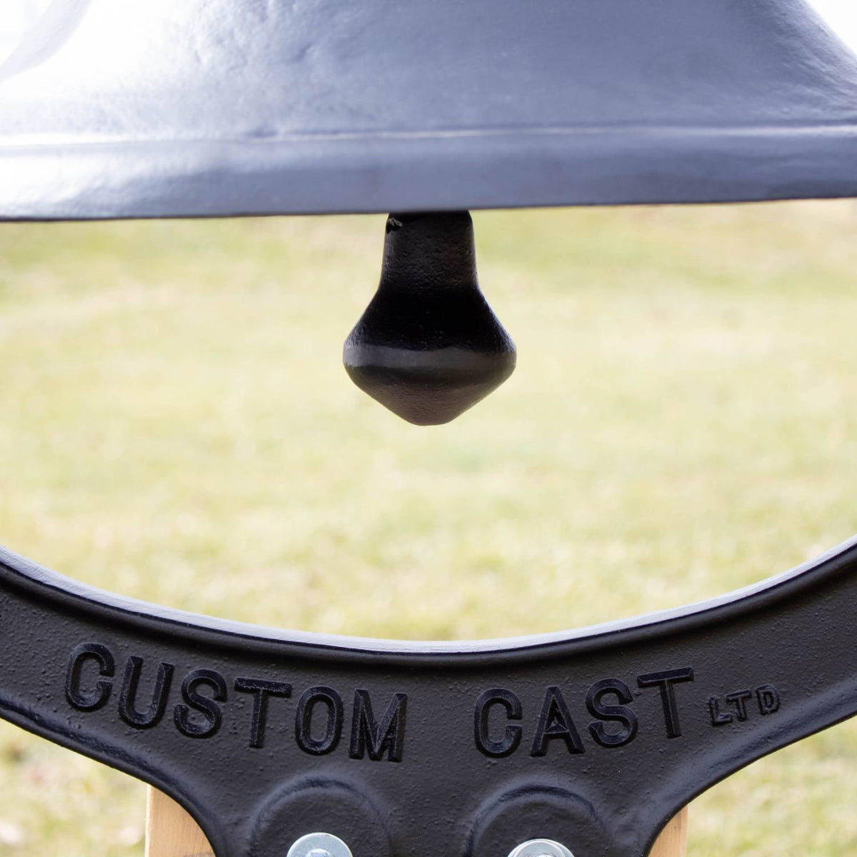 Classic Farm Bell - 14" Cast Aluminum (Amish Made)