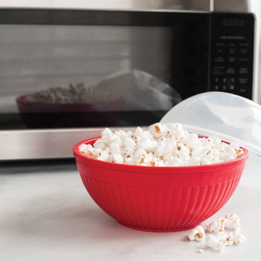 Single Serve Microwavable Popcorn Popper