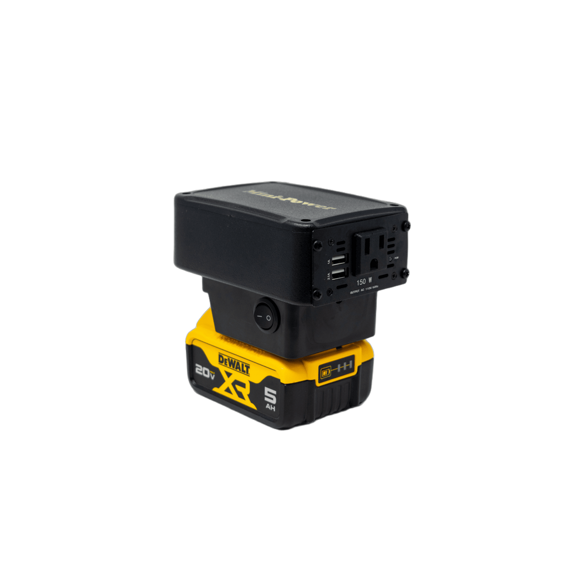 Mini-Power Compact Inverter - 150W - Milwaukee/DeWalt