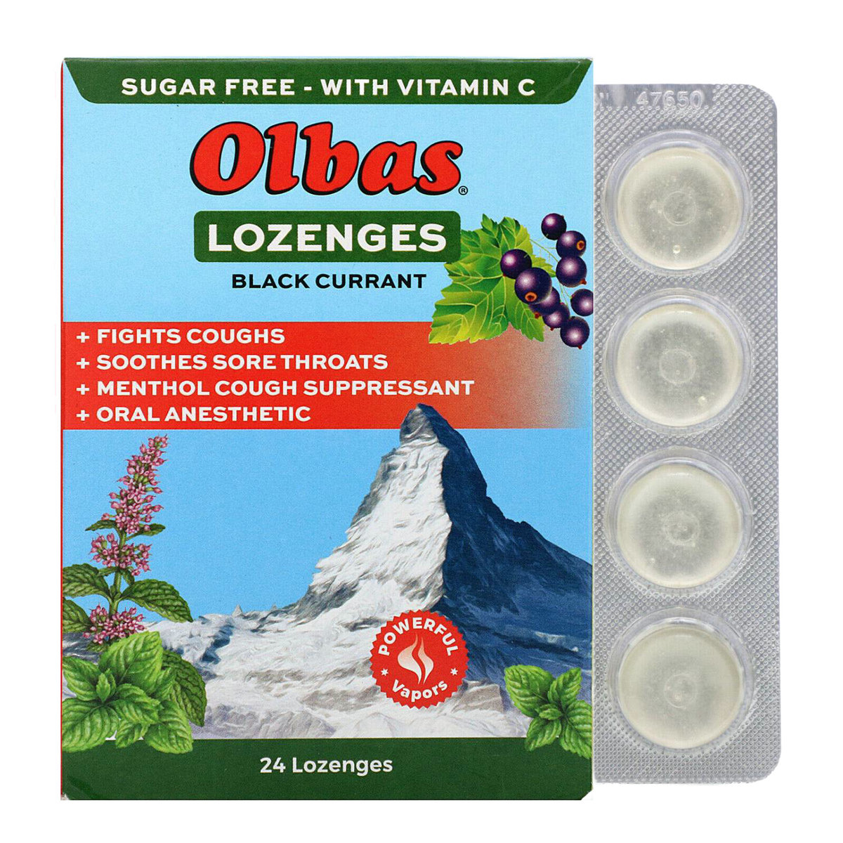 Olbas Sugar-Free Cough Lozenges - Pack of 24