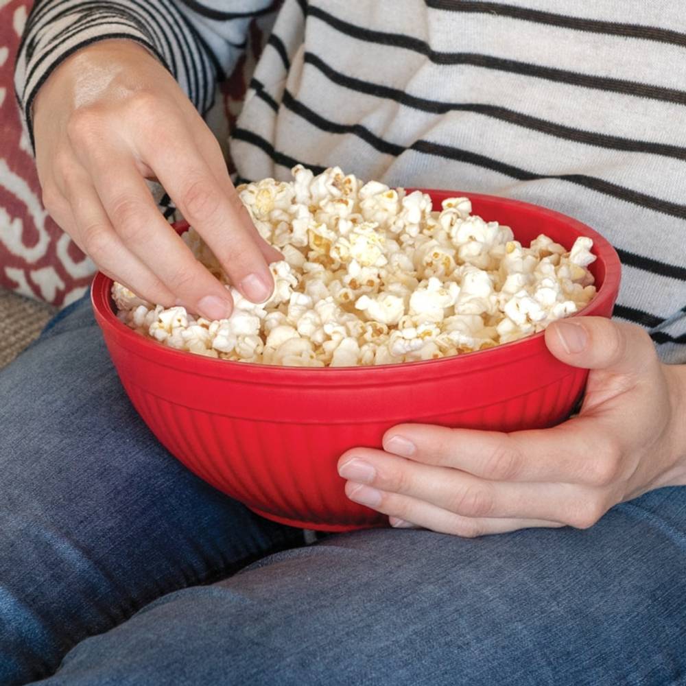 Single Serve Microwavable Popcorn Popper