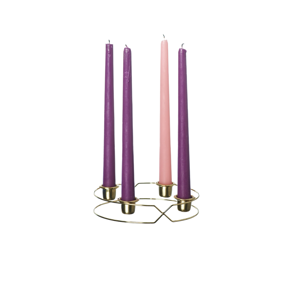 Advent Taper Candles - Set of 4