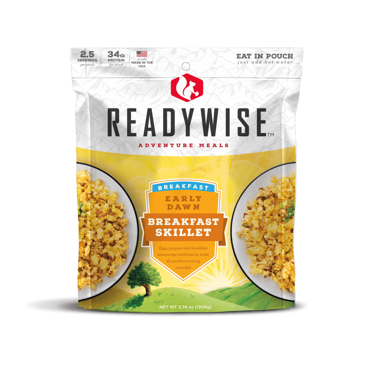 ReadyWise Early Dawn Breakfast Skillet Meal Pouch