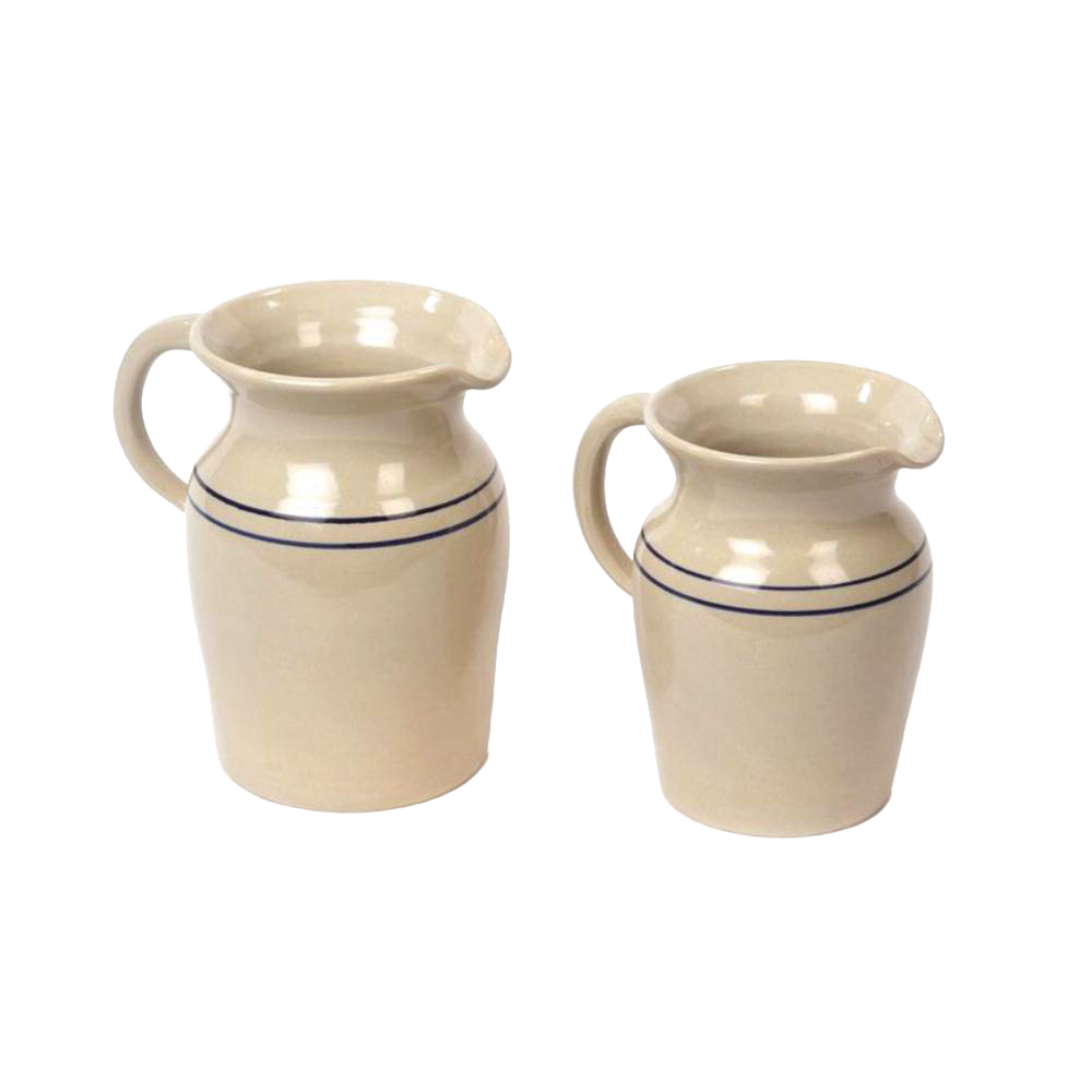 Heritage Blue Stripe Country Pitchers