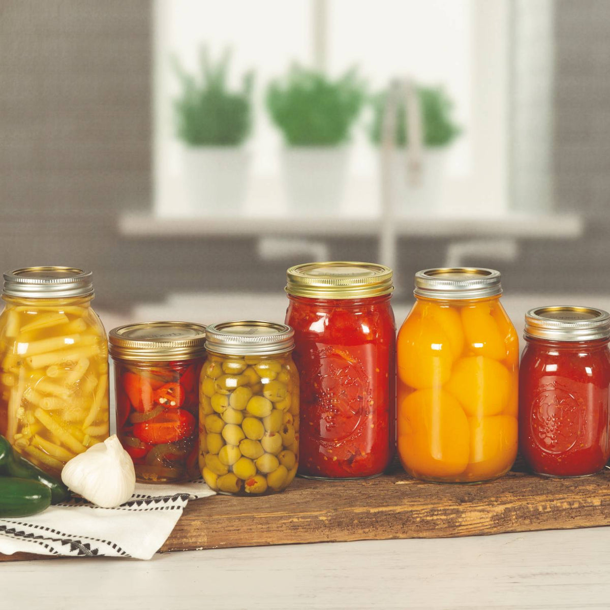 Superb Canning Jar Lids - Regular Mouth (USA Made)