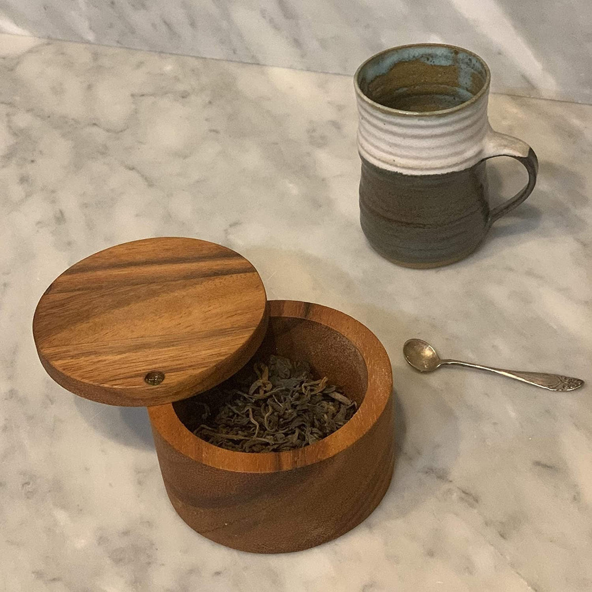 Wooden Salt Cellar