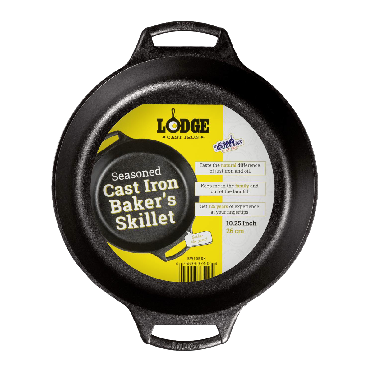 Lodge Cast Iron 10.25" Baker's Skillet