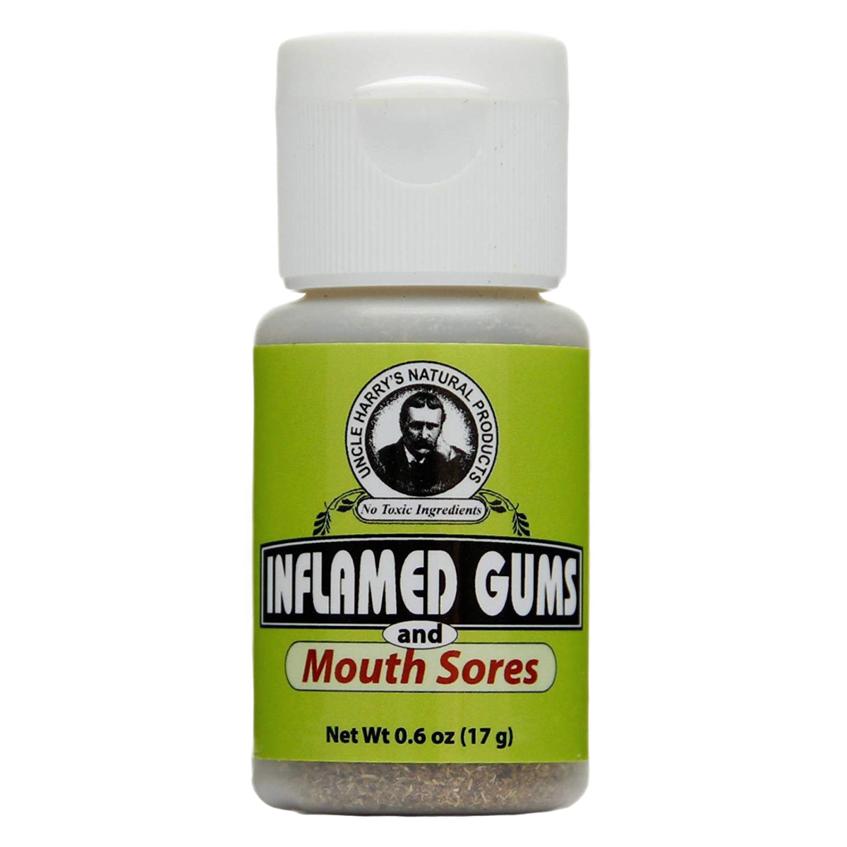Uncle Harry's Tooth Powder for Inflamed Gums and Mouth Sores