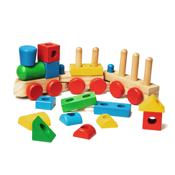 Melissa & Doug Stacking Train Toddler Toy