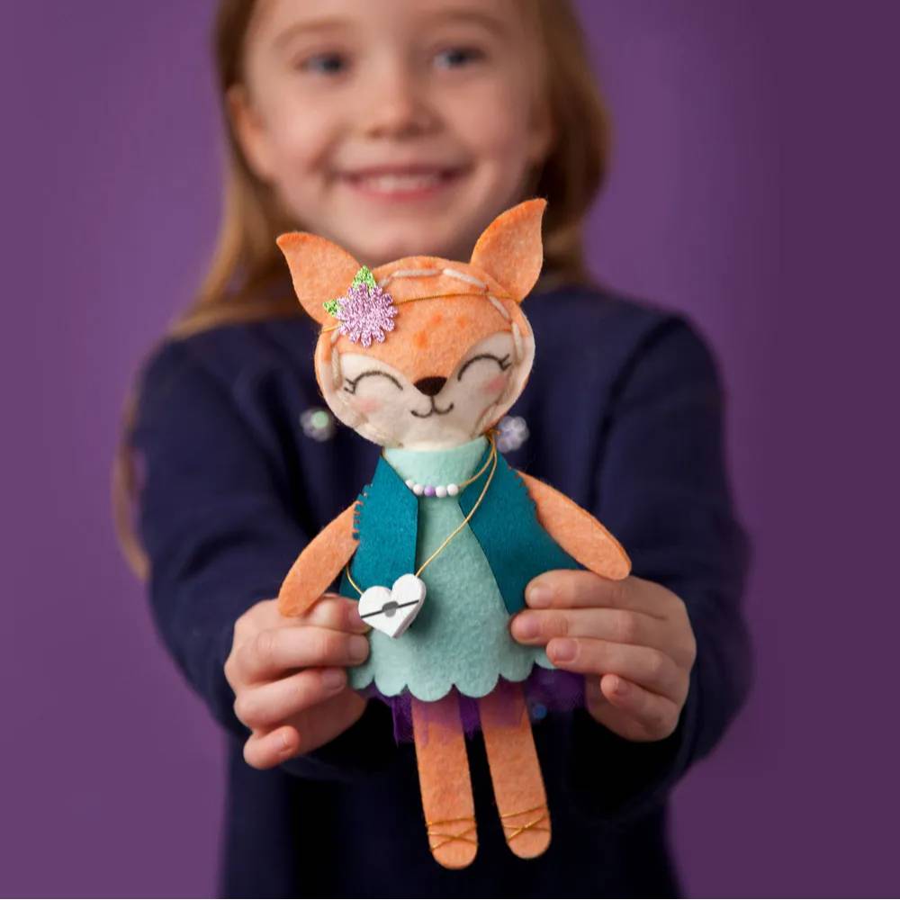 Make a Fox Friend Craft Kit for Kids